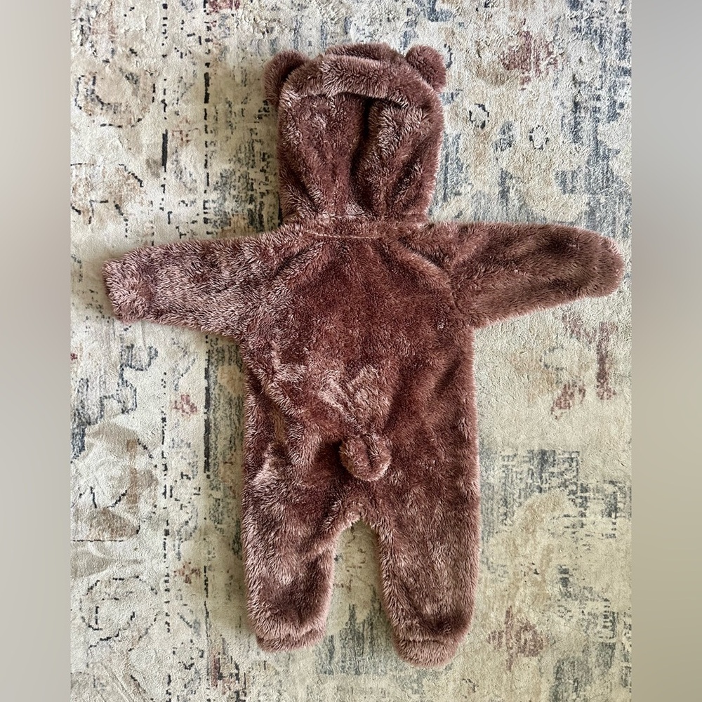 🦋Cozy Brown Bear Bunting
